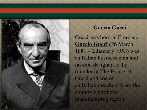 how gucci design brand was started|who made gucci brand.